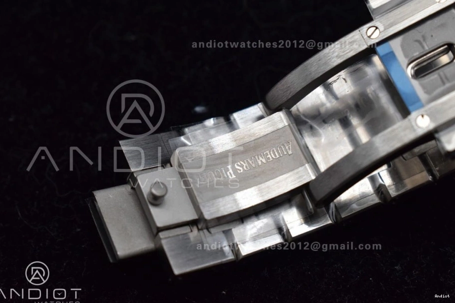 449 Best Royal Bracelet A4302 41mm White SS Edition APSF 15500 SS Super Clone Premium on Oak Dial Textured 1:1 0711